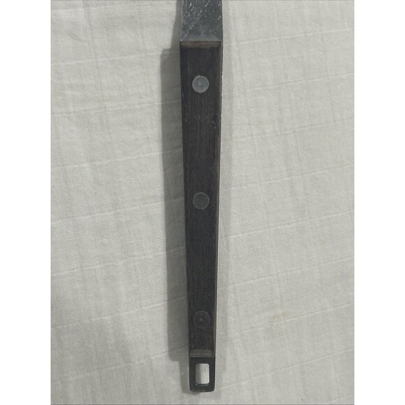 Vintage Androck Japan Stainless Steel Cooking Serving Ladle Wood Handle - Picture 4 of 6